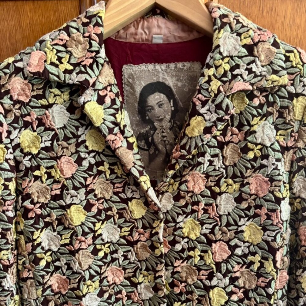 Biya by Johnny Was embroidered long jacket